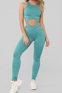 2 Pcs Teal Green Set
