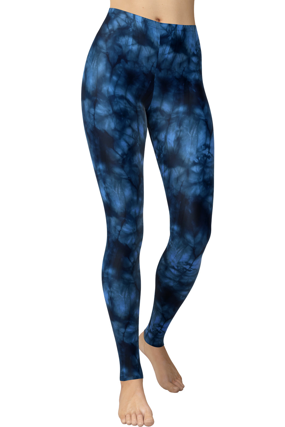 Blue Printed Tie Dye