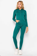 Ashley Green 2PC Jacket and Legging Set